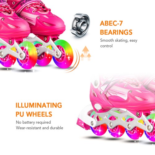 Verstellbare inlineskates mit - inlineskates,