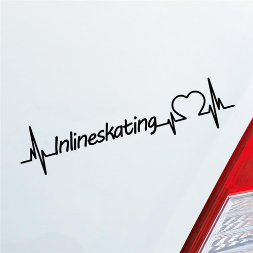 Auto aufkleber inlineskating - auto,